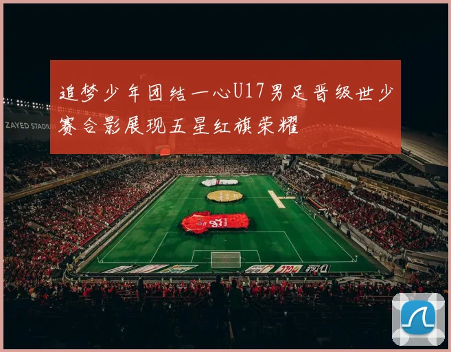 追梦少年团结一心U17男足晋级世少赛合影展现五星红旗荣耀